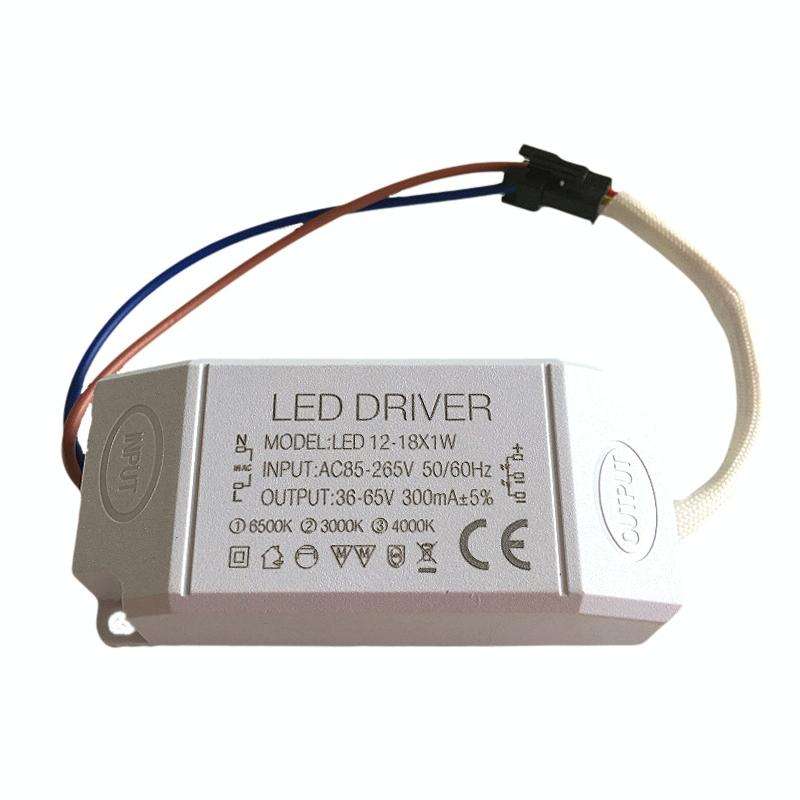 2 PCS 8-12W Two-Color Isolation Drive Power Supply 85-265V Wide Pressure Bulb / Downlight / Ceili...
