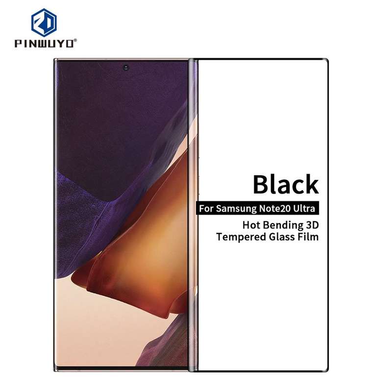 For Samsung Galaxy Note20 Ultra PINWUYO 9H 3D Hot Bending Tempered Glass FilmUltrasonic fingerpri...