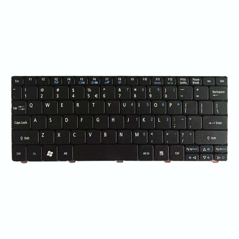 US Version Keyboard for Acer Aspire One D255 D256 D257 D260 D270 ZE6 532 532H 521 522 EM350 N55C ...