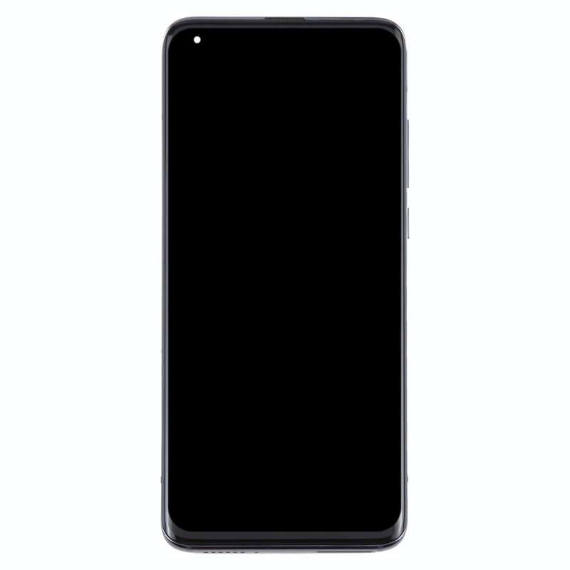 For Xiaomi Mi 10s Original AMOLED LCD Screen Digitizer Full Assembly with Frame (Black)