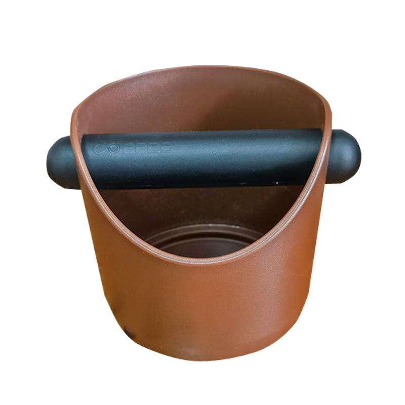 Coffee Knocking Grounds Bucket Waste Grounds Basin Grounds Box, Style:, Color: A Model (Coffee Br...
