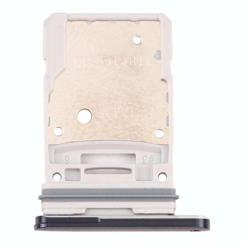 For Samsung Galaxy S20 FE 5G SM-G781B SIM Card Tray + Micro SD Card Tray (Black)