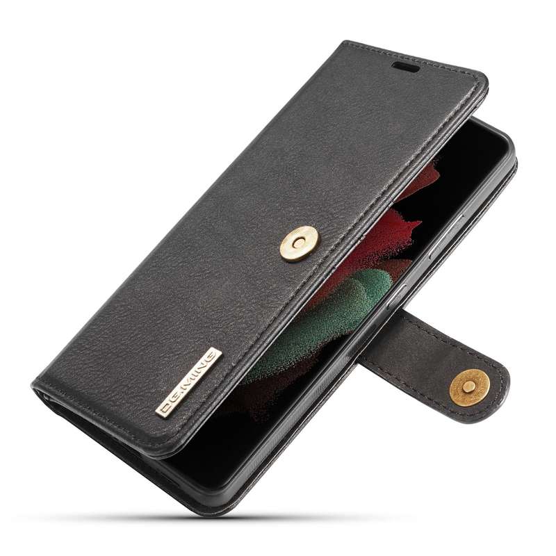 For Samsung Galaxy S21 Ultra 5G DG.MING Crazy Horse Texture Flip Detachable Magnetic Leather Case...