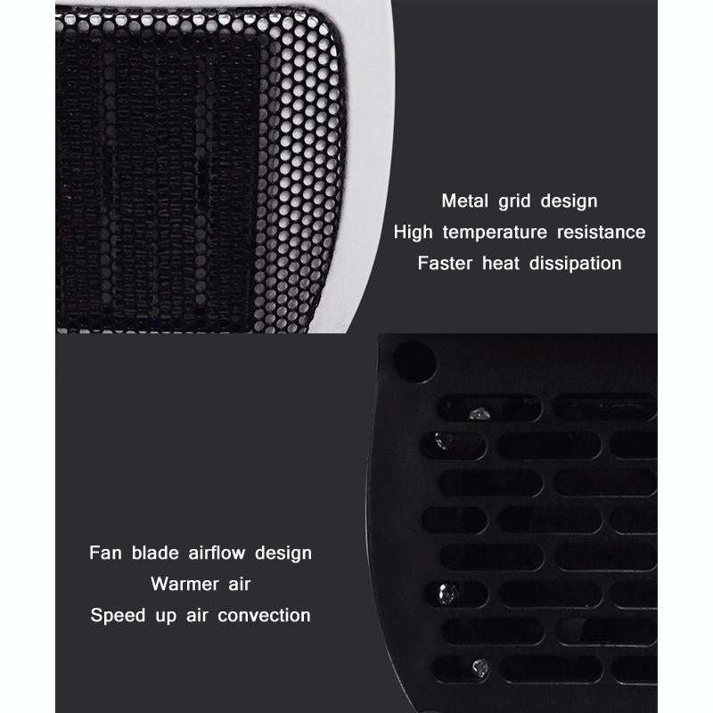 Household Multifunctional Intelligent Temperature Control Small Heater, Specification: US Plug