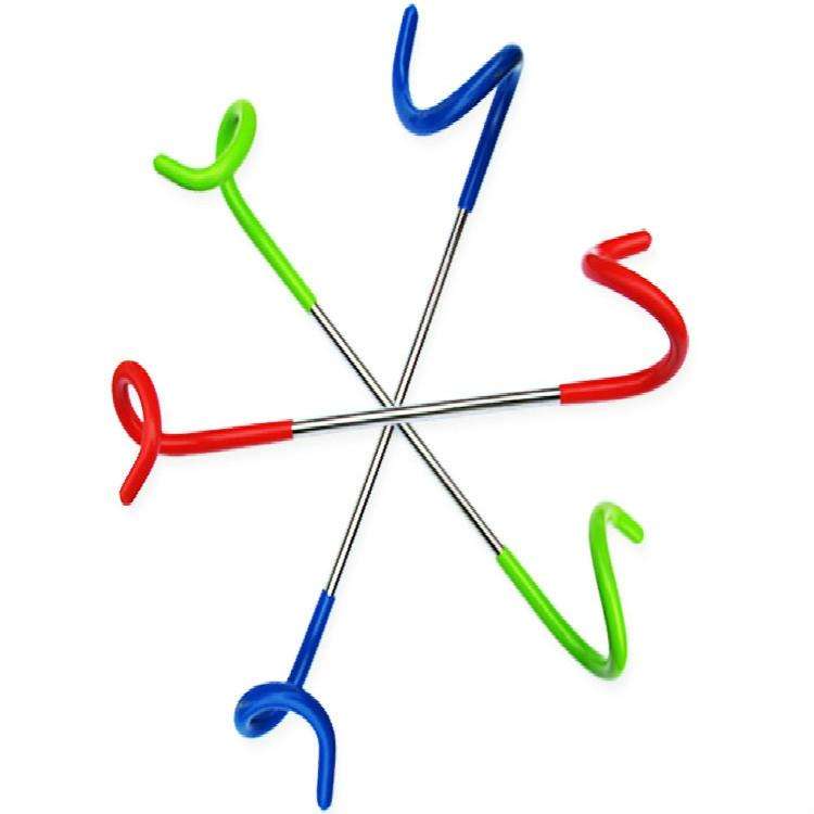 27CM Outdoor Portable Light/Bag/Cloth Hanging Hook Tent Beach Camping Tents Pole Accessories Allo...