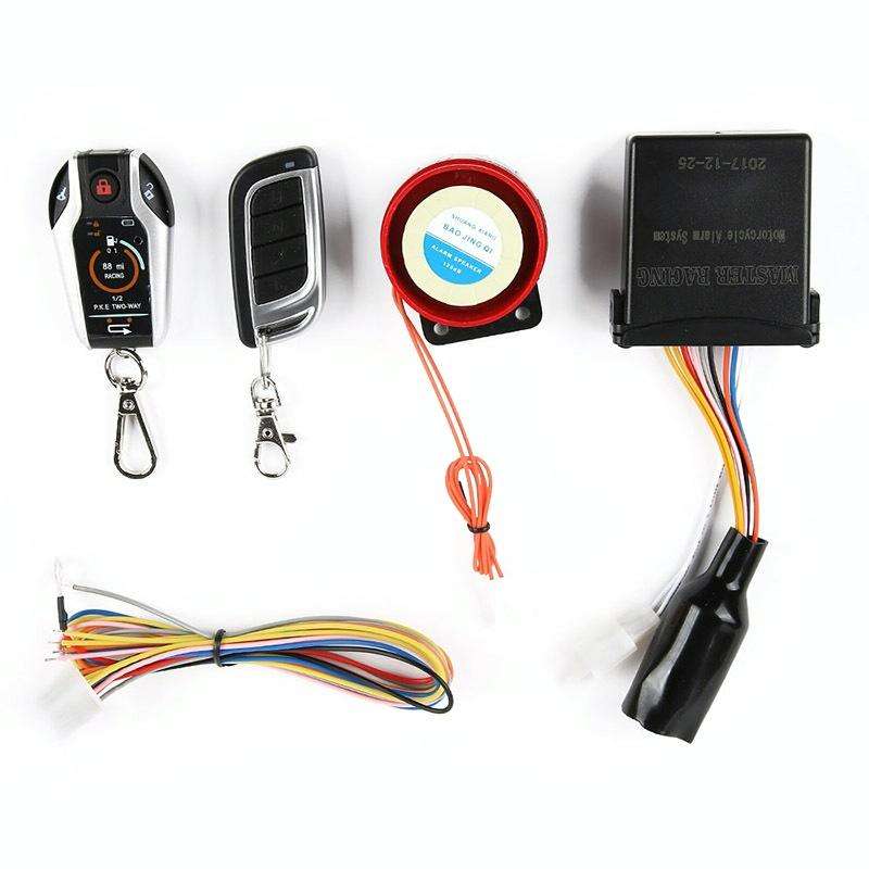 Universal Motorcycle Alarm Bidirectional Anti-theft Device with Induction Remote Control