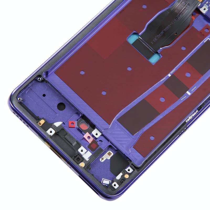 LCD Screen and Digitizer Full Assembly with Frame for Huawei Nova 7 Pro 5G(Blue)