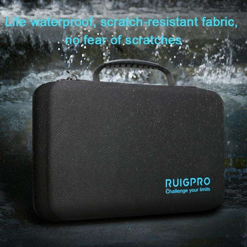 RUIGPRO Shockproof Waterproof Portable Case Box for DJI Osmo Action, Size: 33.5cm x 22.7cm x 6.3c...