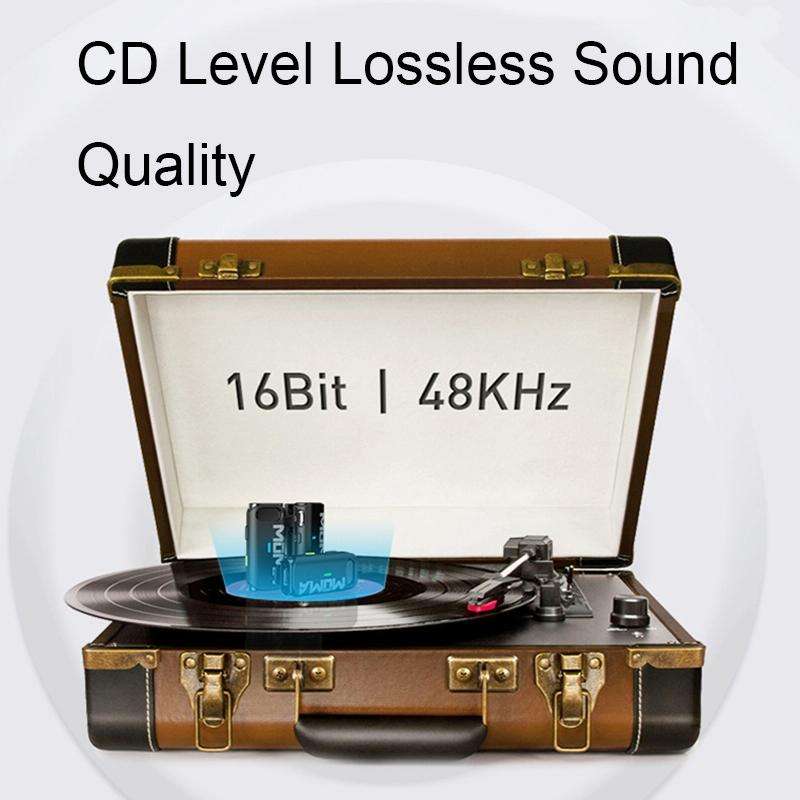 MOMA Lark M1 1 In 1 Mirrorless Camera Live Mini Wireless Lavalier Microphone without Charging Box