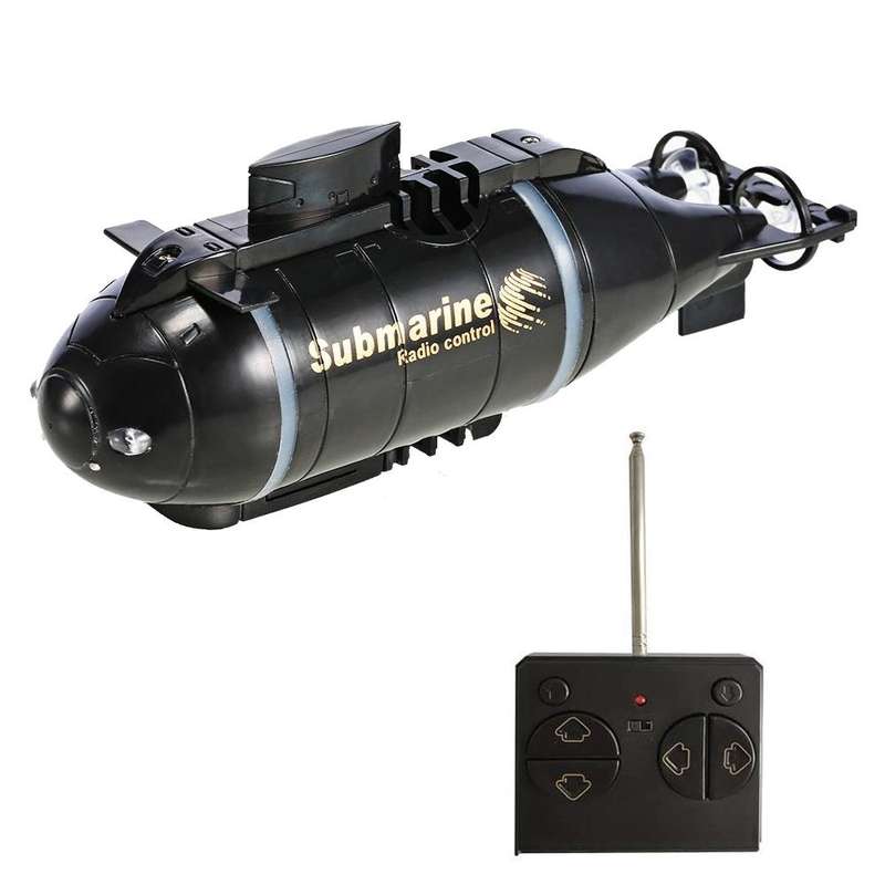 Children 2.4G Electric Six-Way Mini Submarine Model Boy Playing In Water Remote Control Boat Nucl...