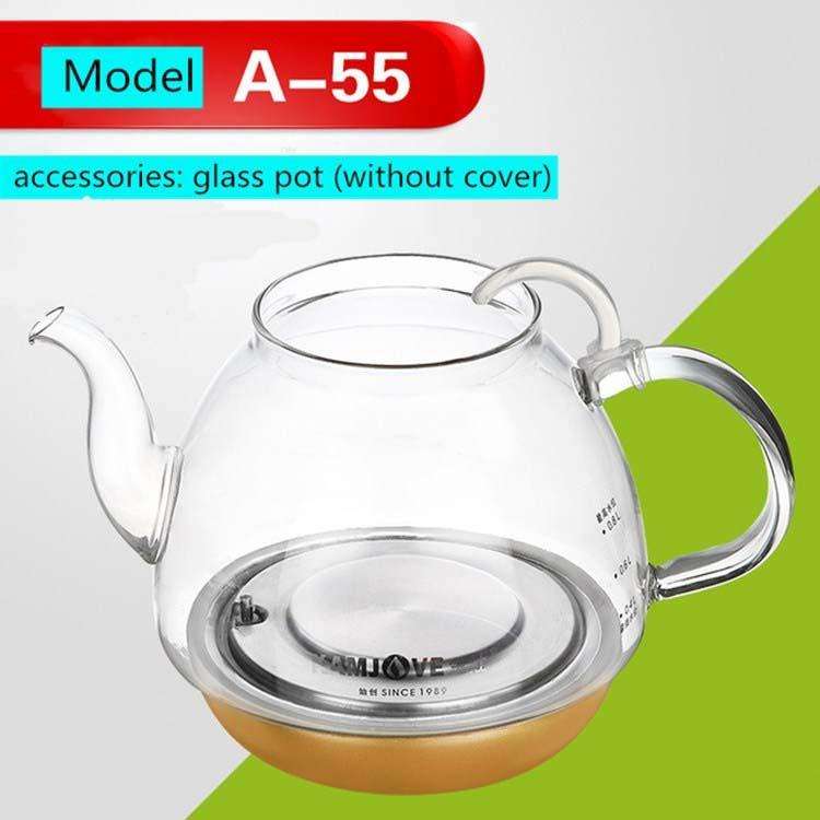 KAMJOVE Tea Maker Health Pot Glass Accessories, Model:A-55 Glass Pot