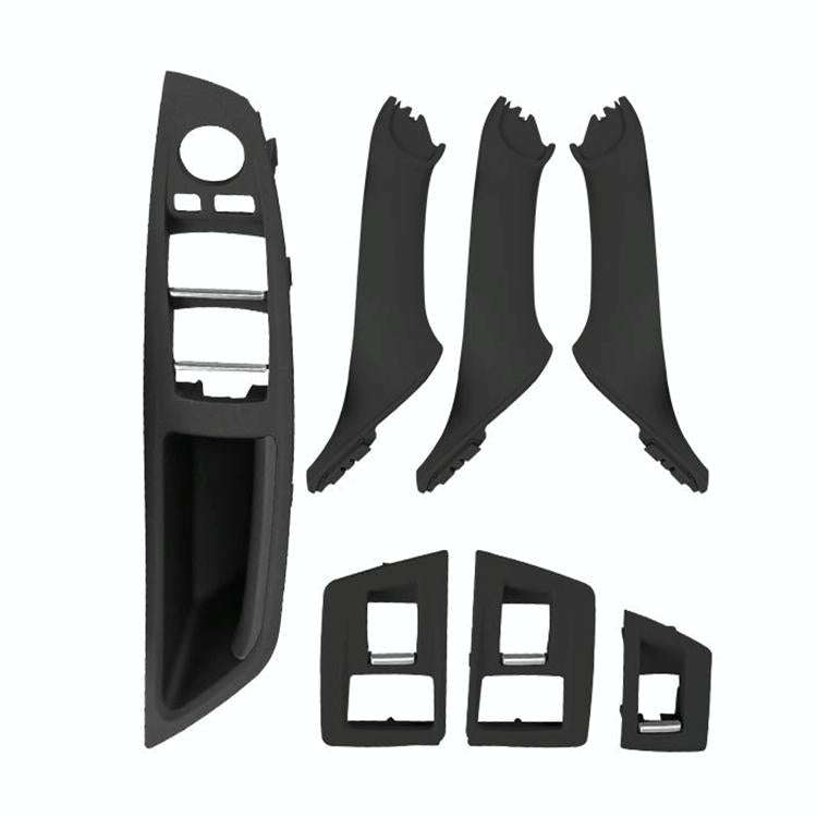 Car High Configuration Version Inside Doors Handle Pull Trim Cover 5141 7225 873 for BMW F10 F18,...