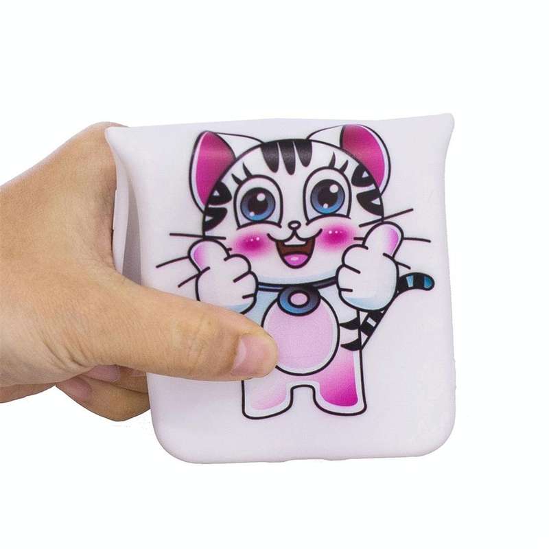 For iPhone 7 / 8 Shockproof Cartoon TPU Protective Case(Cat)