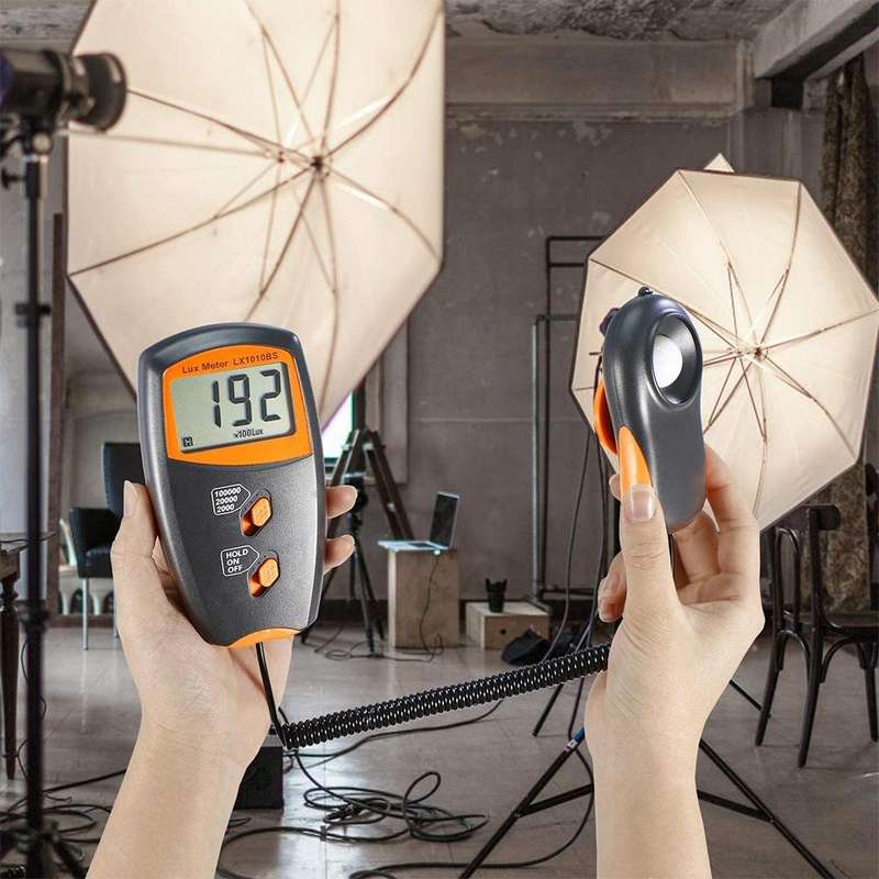 Digital Light Meter, Measuring Range: 1-100000 Lux