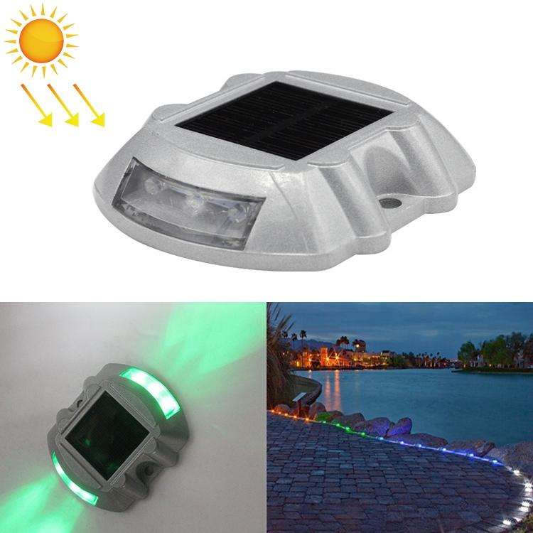 Solar Horseshoe Road Stud Light Car Guidance Light Road Deceleration Light, Constantly Bright Ver...