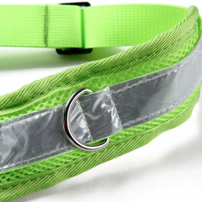 Dog Running Reflective Adjustable Belt Traction Rope with Small Bag, Specification:4-Piece Set(Red)