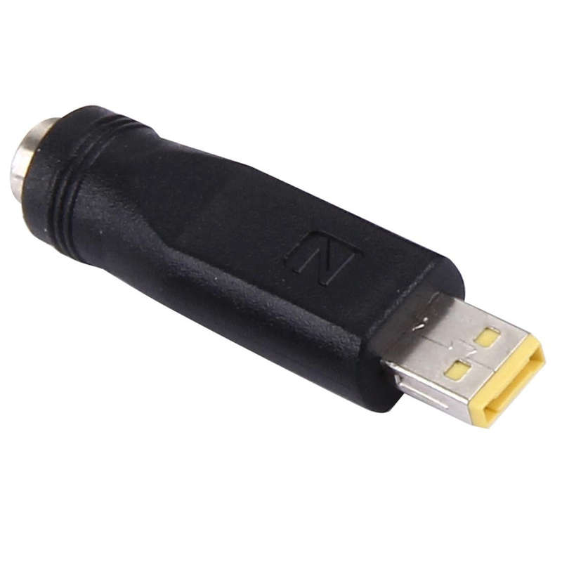 5.5x2.1mm Female to Small Square (Second Generation) Male Interfaces Power Adapters for Lenovo La...