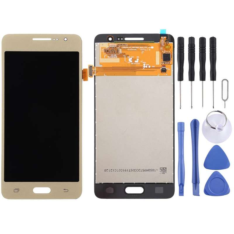 OEM LCD Screen for Galaxy Grand Prime SM-G530F SM-G531F with Digitizer Full Assembly (Gold)