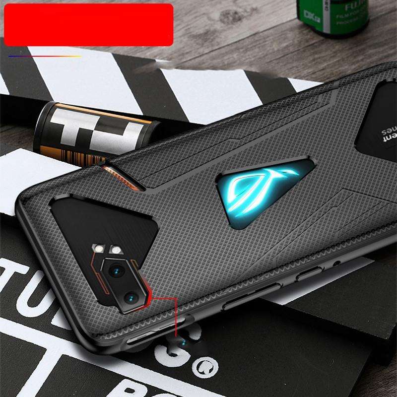 For Asus ROG Phone II TPU Cooling Gaming Phone All-inclusive Shockproof Case(Navy Blue)