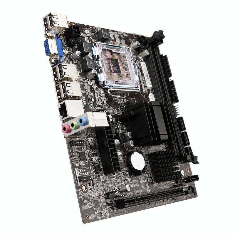 G41 DDR3 Desktop Computer Mainboard, Support for All Series LGA 775 / 771 Processors, Integrated ...