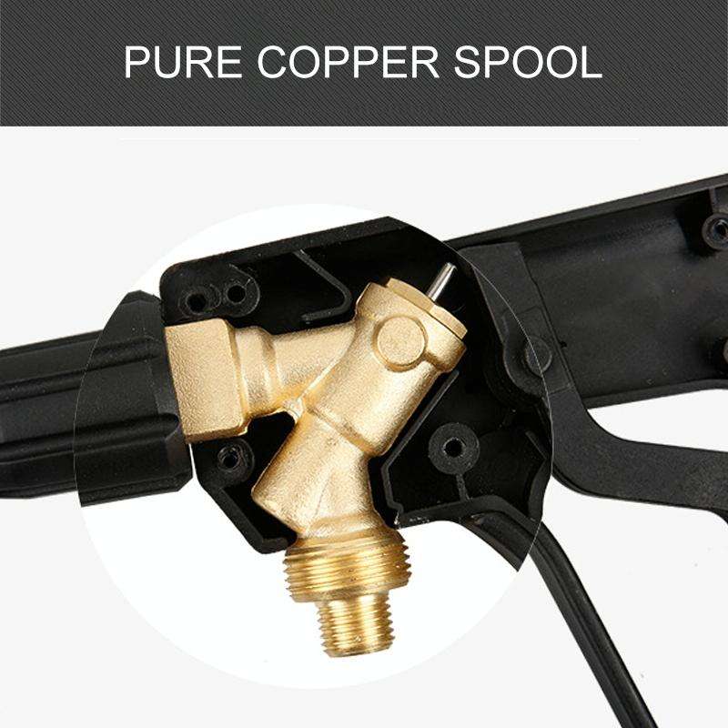 High Temperature High Pressure Large Hole Nozzle Water Gun for Steam Car Washer, Spray Nozzle Sec...