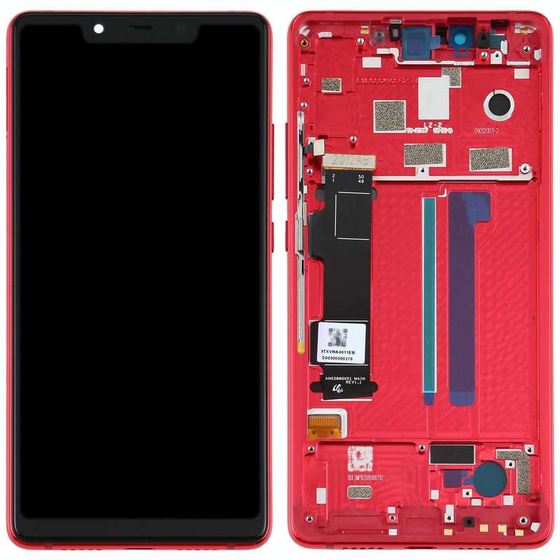 Original LCD Screen for Xiaomi Mi 8 SE with Digitizer Full Assembly(Red)