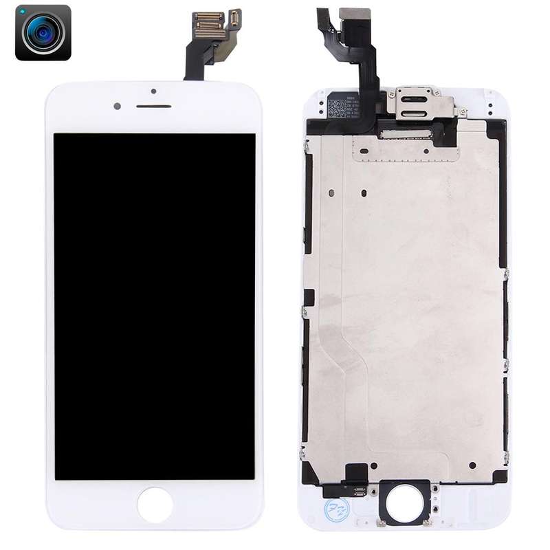 10 PCS TFT LCD Screen for iPhone 6 with Digitizer Full Assembly (White)