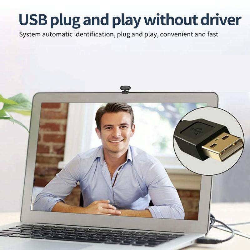 Full HD 1080P Webcam Built-in Microphone Smart Web Camera USB Streaming Live Camera With Noise Ca...