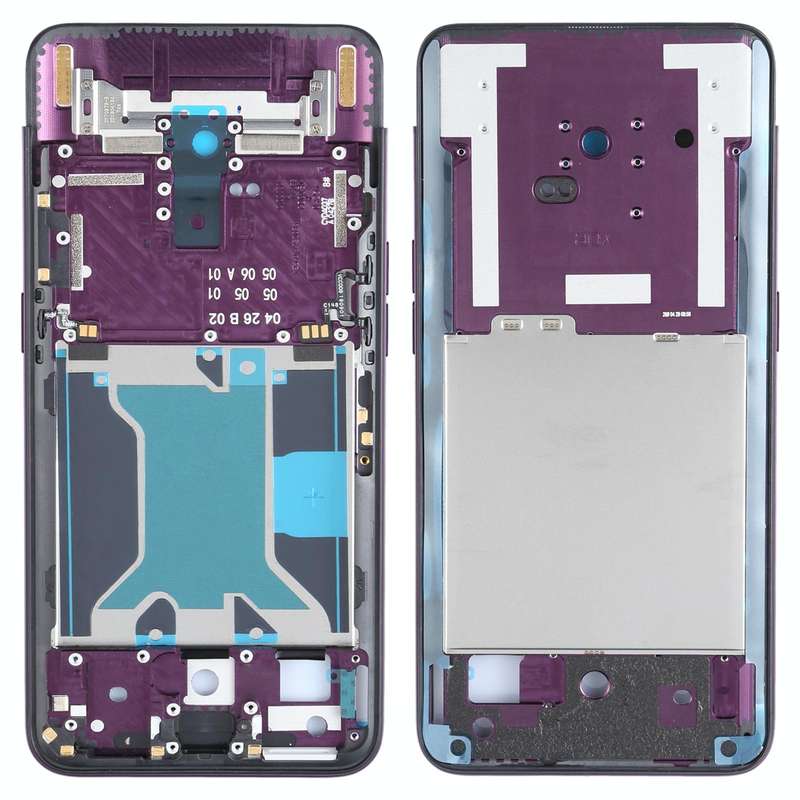 For OPPO Find X CPH1871, PAFM00 Original Middle Frame Bezel Plate (Red)