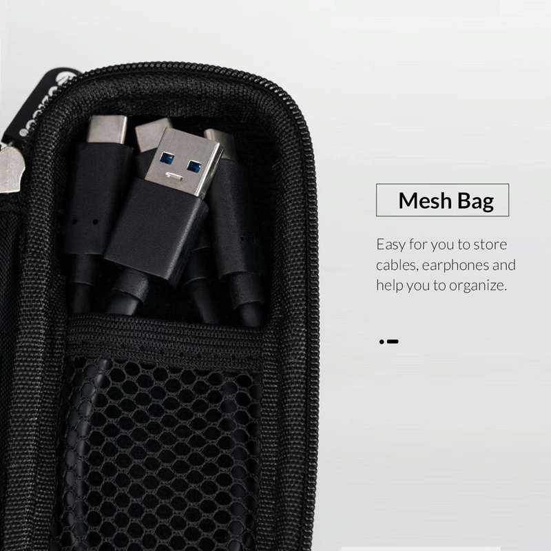 ORICO-M2PH01-BK-BP M.2 Hard Drive EVA Case Storage Bag (Black)