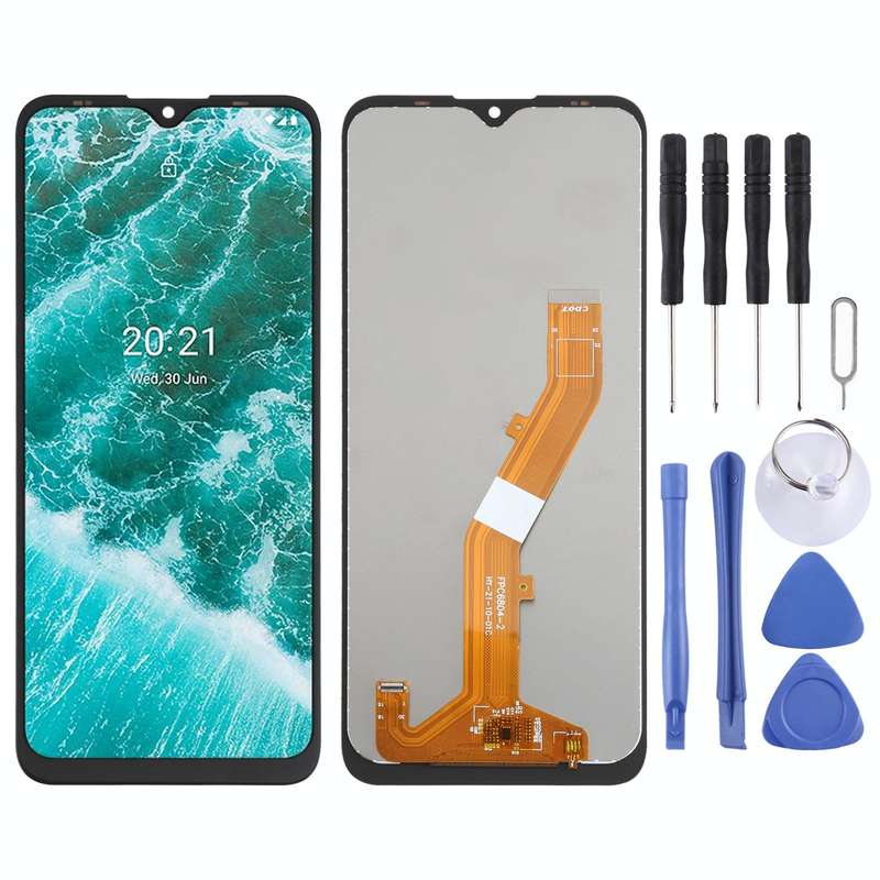 LCD Screen and Digitizer Full Assembly for Nokia C30 TA-1357 TA-1377 TA-1369 TA-1360 TA-1359(Black)