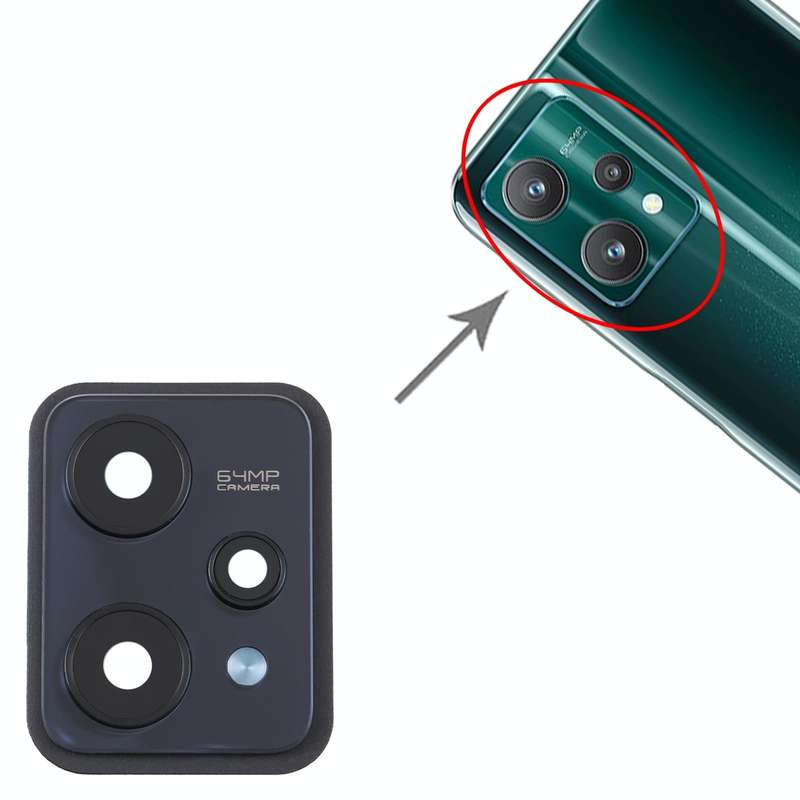 For Realme 9 Pro Original Camera Lens Cover (Black)