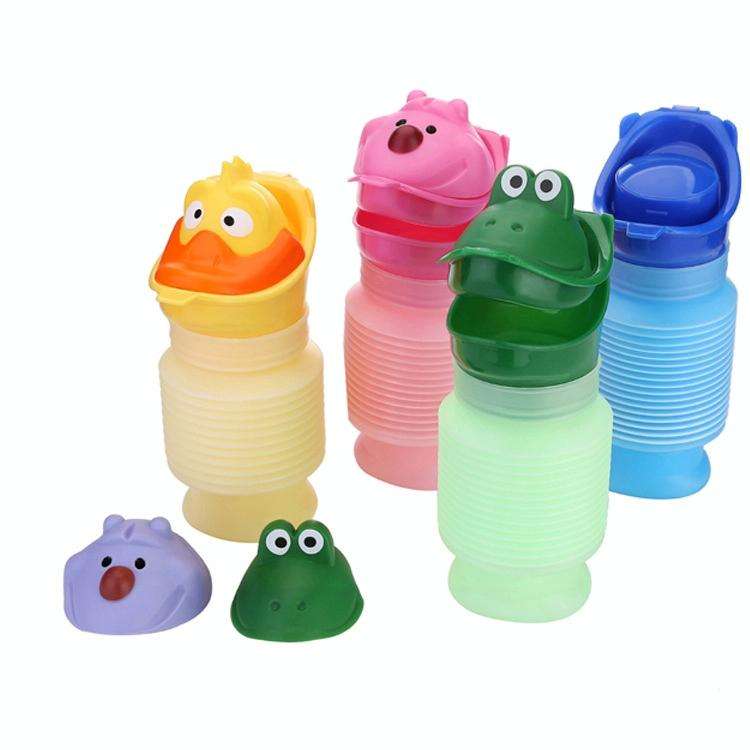 Portable Child Adult Car Outdoor Emergency Urinal(Green Frog)