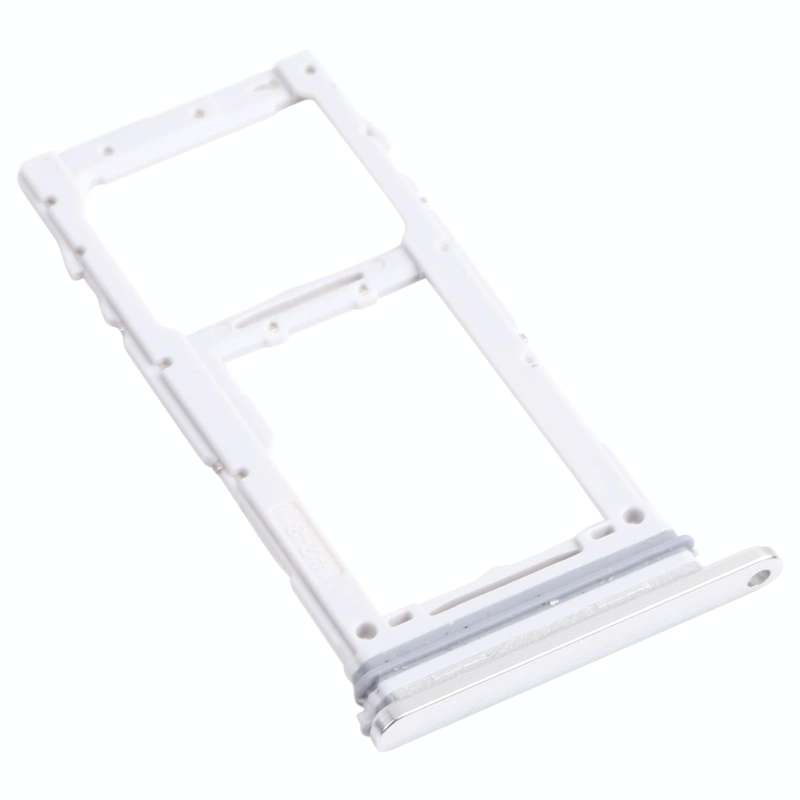For Samsung Galaxy S10 Lite SM-G770 SIM Card Tray + SIM Card Tray / Micro SD Card Tray (Silver)