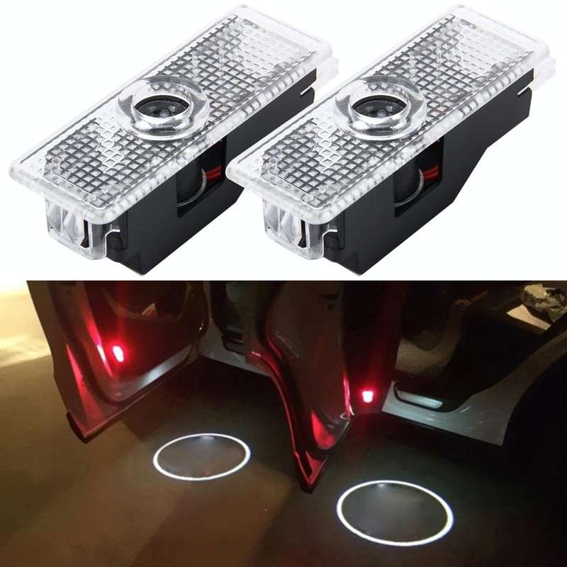 2 PCS LED Car Door Welcome Logo Car Brand 3D Shadow Light for BMW