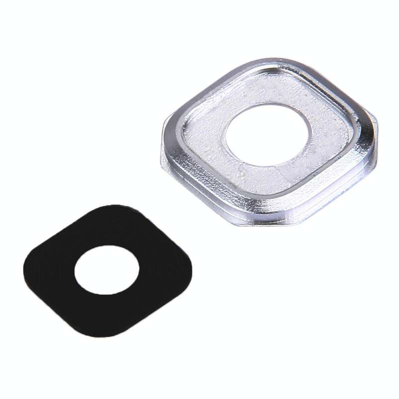 For Galaxy A3 (2016) / A310 10pcs Camera Lens Covers (Silver)