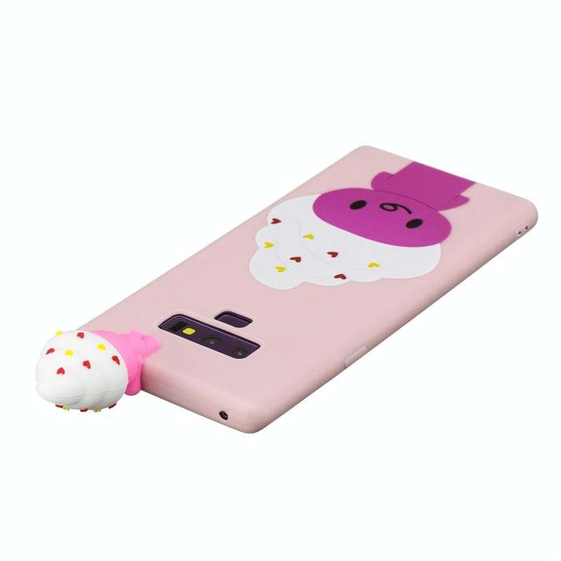 For Galaxy Note 9 Shockproof Cartoon TPU Protective Case(Ice Cream)