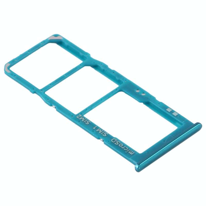 For Samsung Galaxy A30s SIM Card Tray + SIM Card Tray + Micro SD Card Tray (Green)