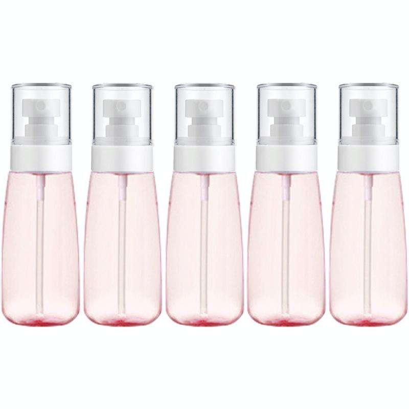10 PCS Portable Refillable Plastic Fine Mist Perfume Spray Bottle Transparent Empty Spray Sprayer...