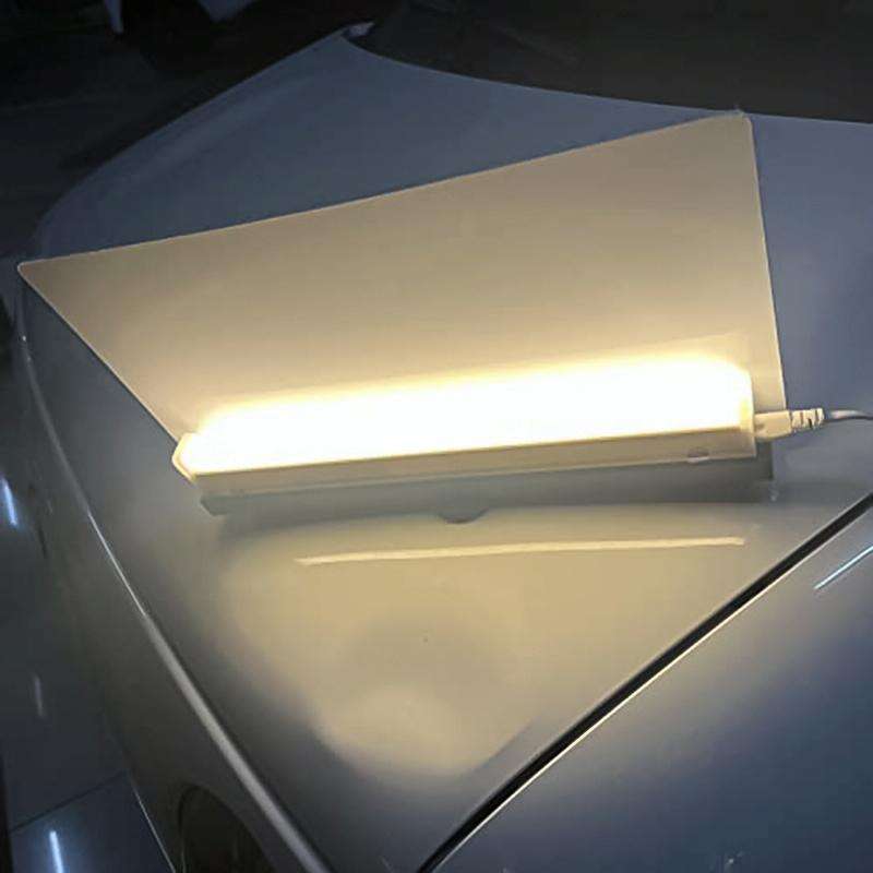 Paintless Dent Repair Removal Tool Checking Reflector Line Tricolor Detection Board, EU Plug