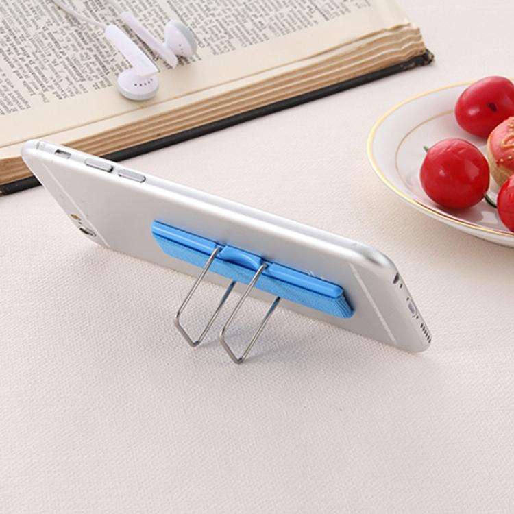 Universal Mini Foldable Holder Stand with Finger Grip(Black)