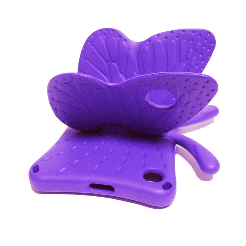 For Galaxy Tab A 10.9 2019 T510 / T515 Butterfly Bracket Style EVA Children Falling Proof Cover P...