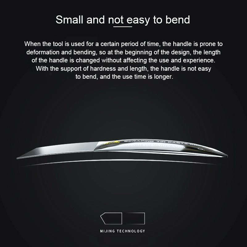 Mijing 2 in 1 Non Magnetic Svraping Tin Knife
