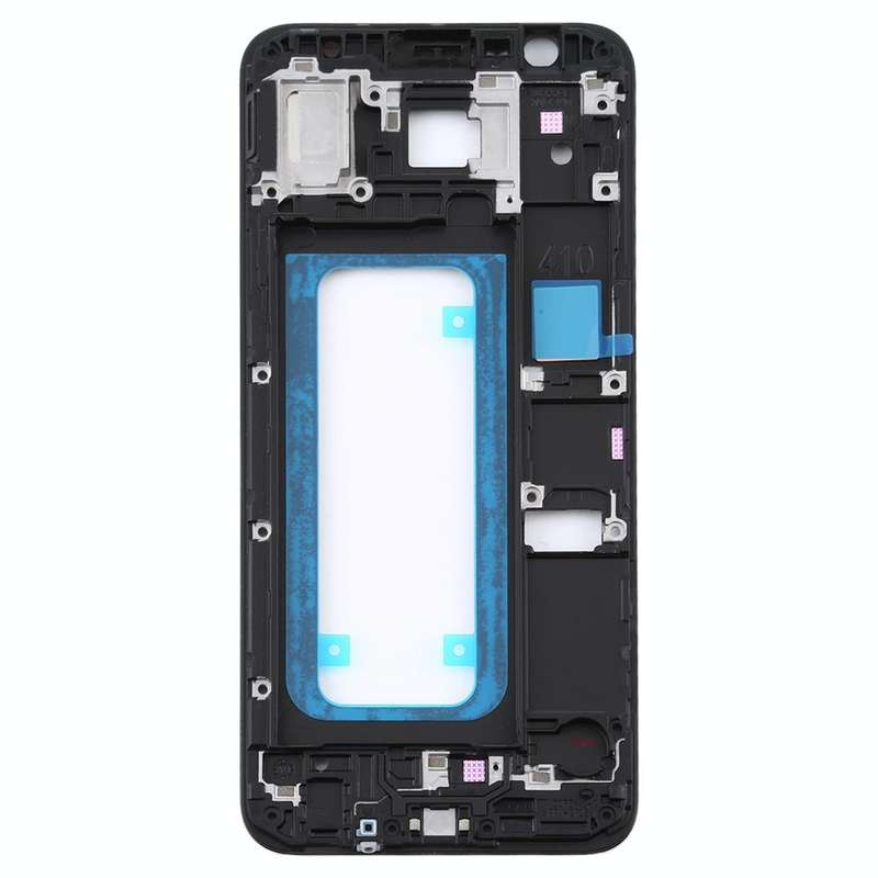 For Samsung Galaxy J4 Core / SM-J410  Front Housing LCD Frame Bezel Plate (Black)