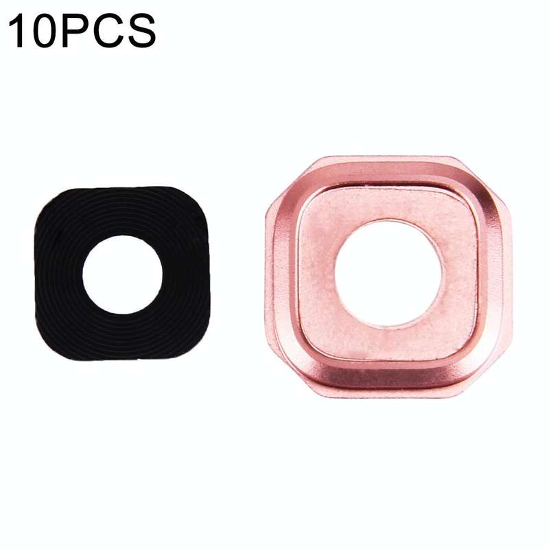 For Galaxy A5 (2016) / A510 10pcs Camera Lens Covers (Pink)