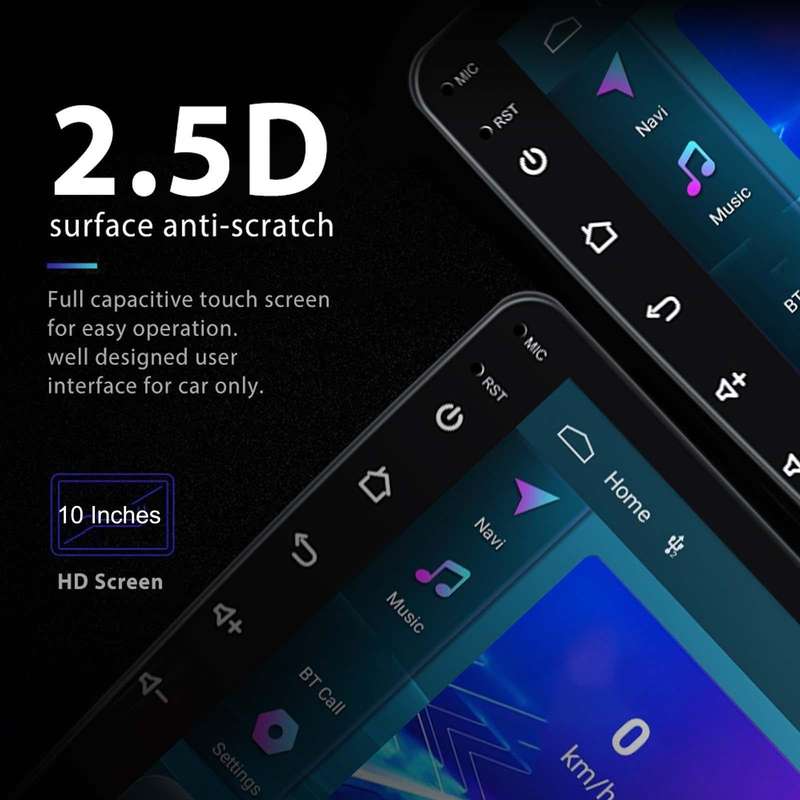 A3195 9 Inch Car Android Large Screen Navigation Central Control Screen 2+32G Player with CarPlay...