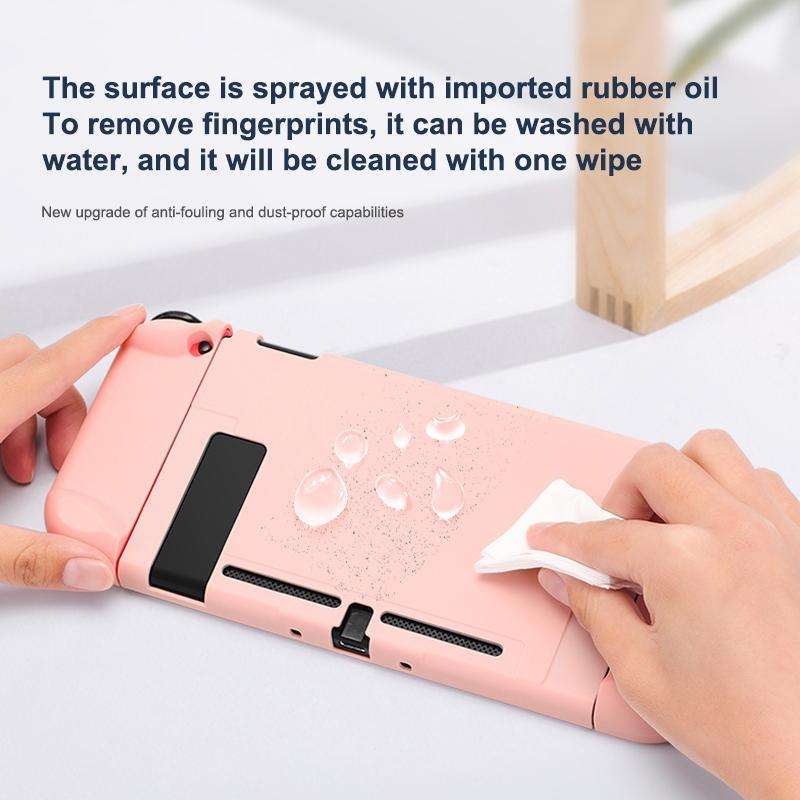 For Nintendo Switch Pure Color Shockproof TPU Case(Purple)