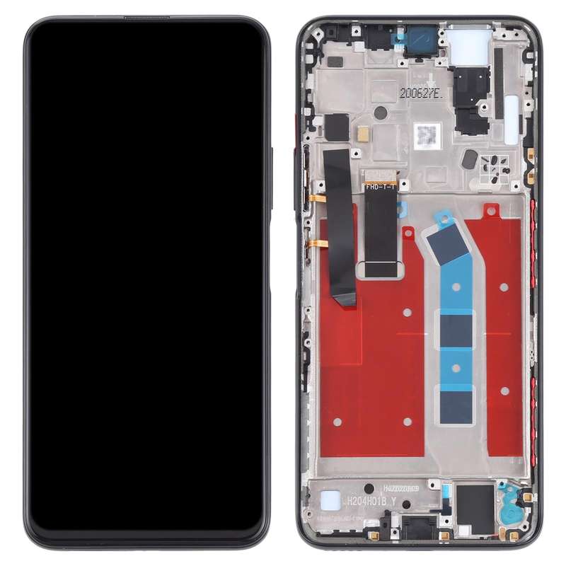 OEM LCD Screen for Honor X10 Pro Digitizer Full Assembly with Frame (Black)