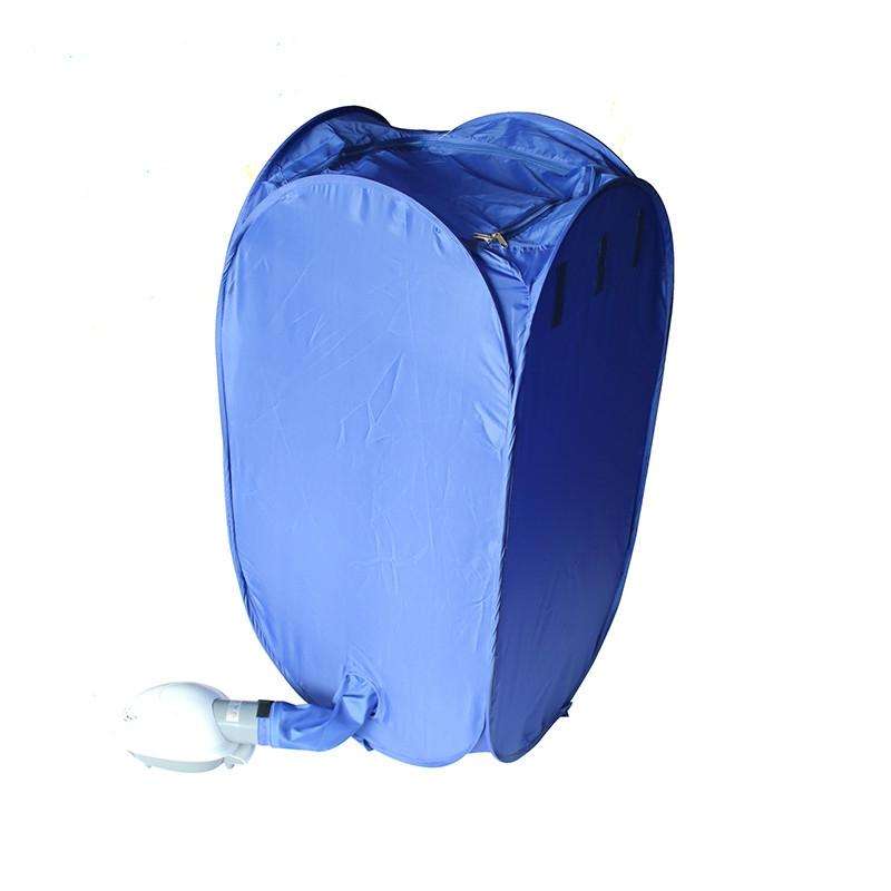 Foldable Free Installation Portable Household Mini Clothes Dryer(Blue)