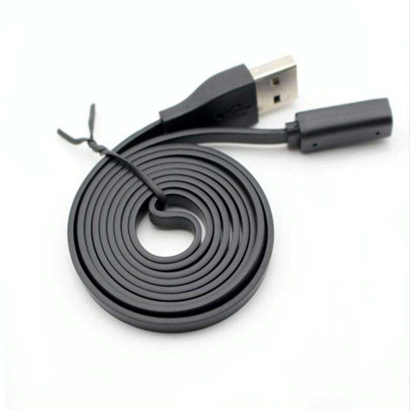 For Pebble Time Round Watch Charging Cable & Three Generations(Black)